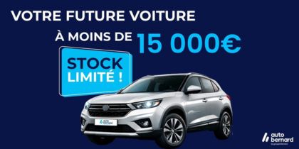 D&eacute;couvrez nos occasions &agrave; moins de 15 000 &euro;