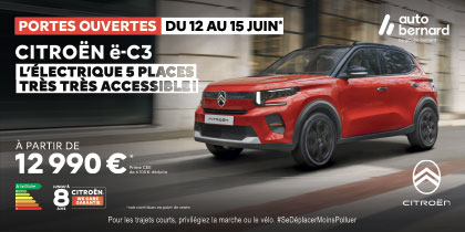 Portes Ouvertes Citro&euml;n Autobernard du 12 au 15 juin !