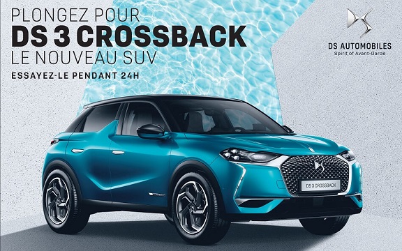 Plongez dans l'univers DS 3 CROSSBACK pendant 24H