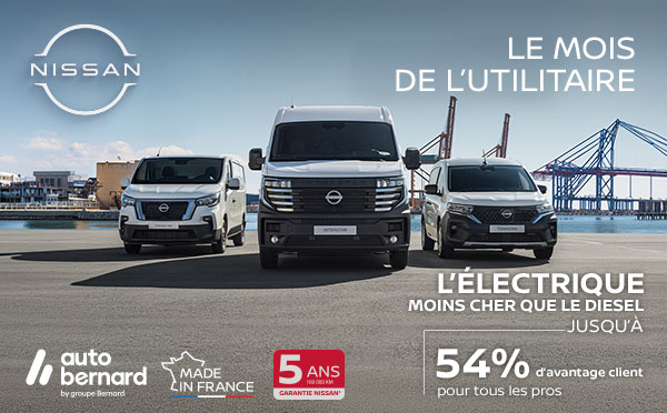 Mois de l'utilitaire Nissan jusqu&rsquo;&agrave; 54% d&rsquo;avantage client* sur toute la gamme utilitaire !