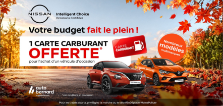 Nissan Occasions votre budget fait le plein en octobre