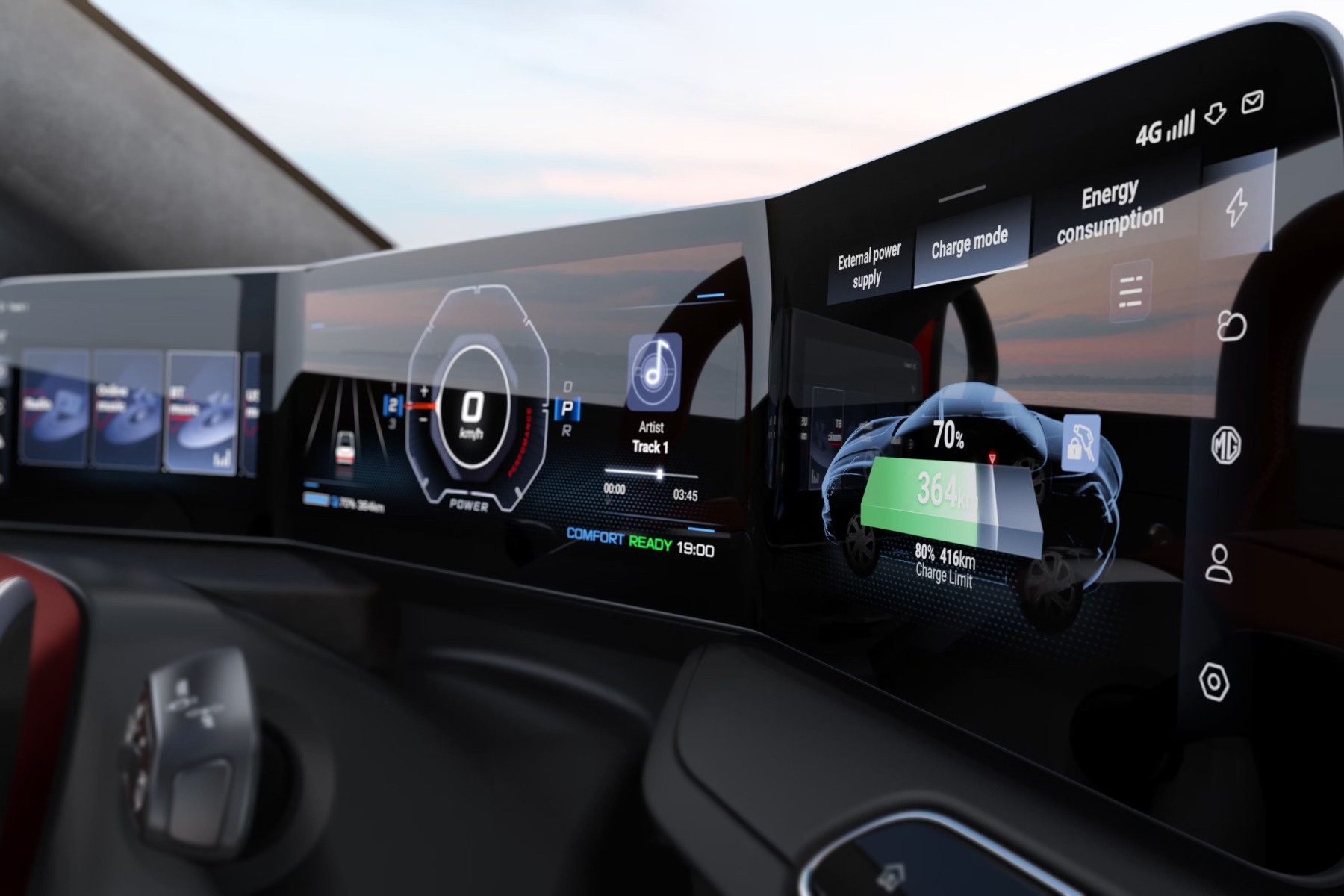 Un cockpit numérique ultra-moderne pour une immersion totale