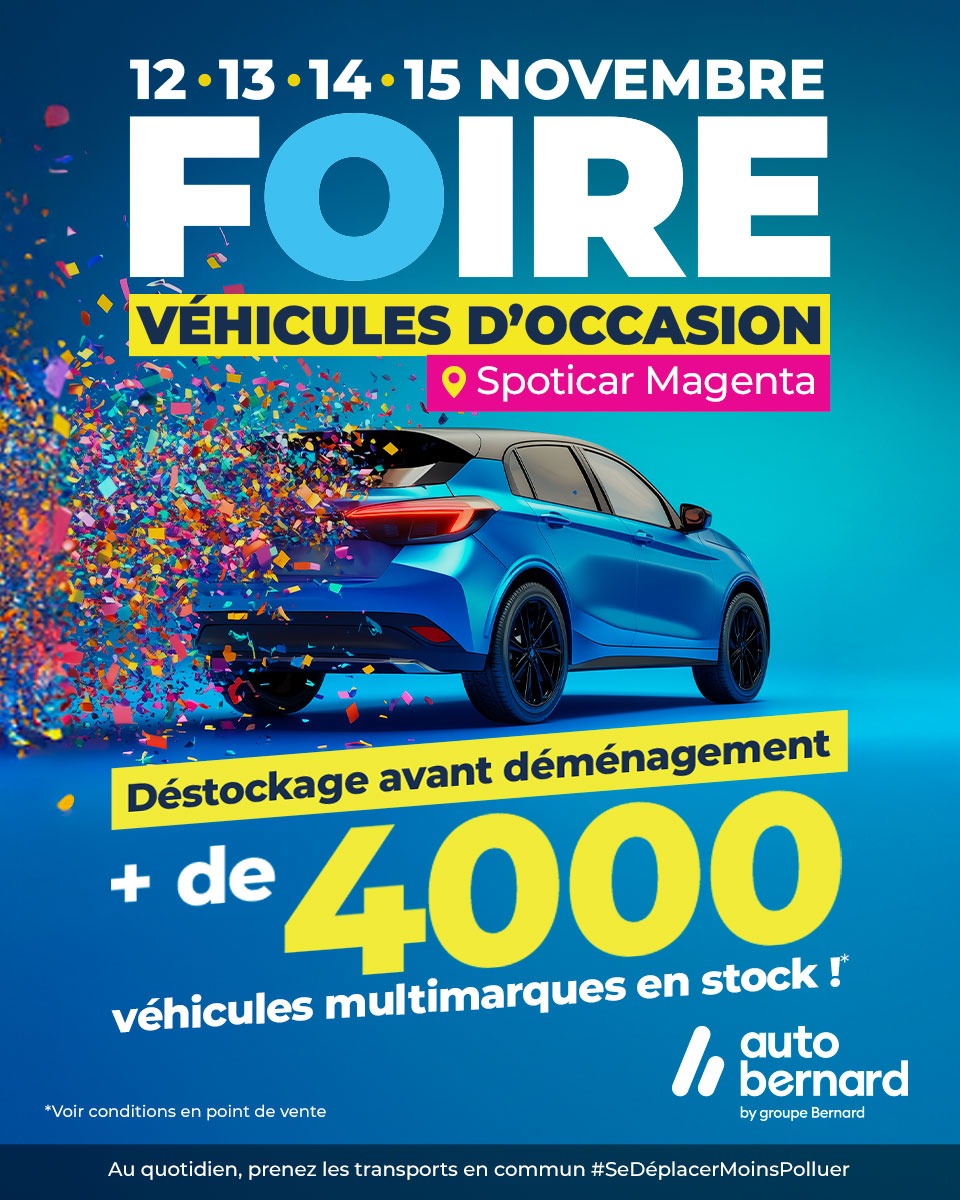 D&eacute;stockage avant d&eacute;m&eacute;nagement + de 4000 v&eacute;hicules multimarques en stock ! Autobernard 
