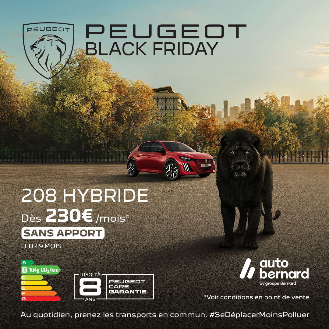 Black Friday Chassez nos meilleures offres