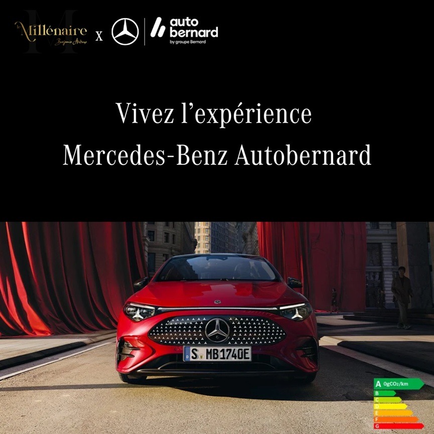 Jeu concours Mercedes x le Mill&eacute;naire