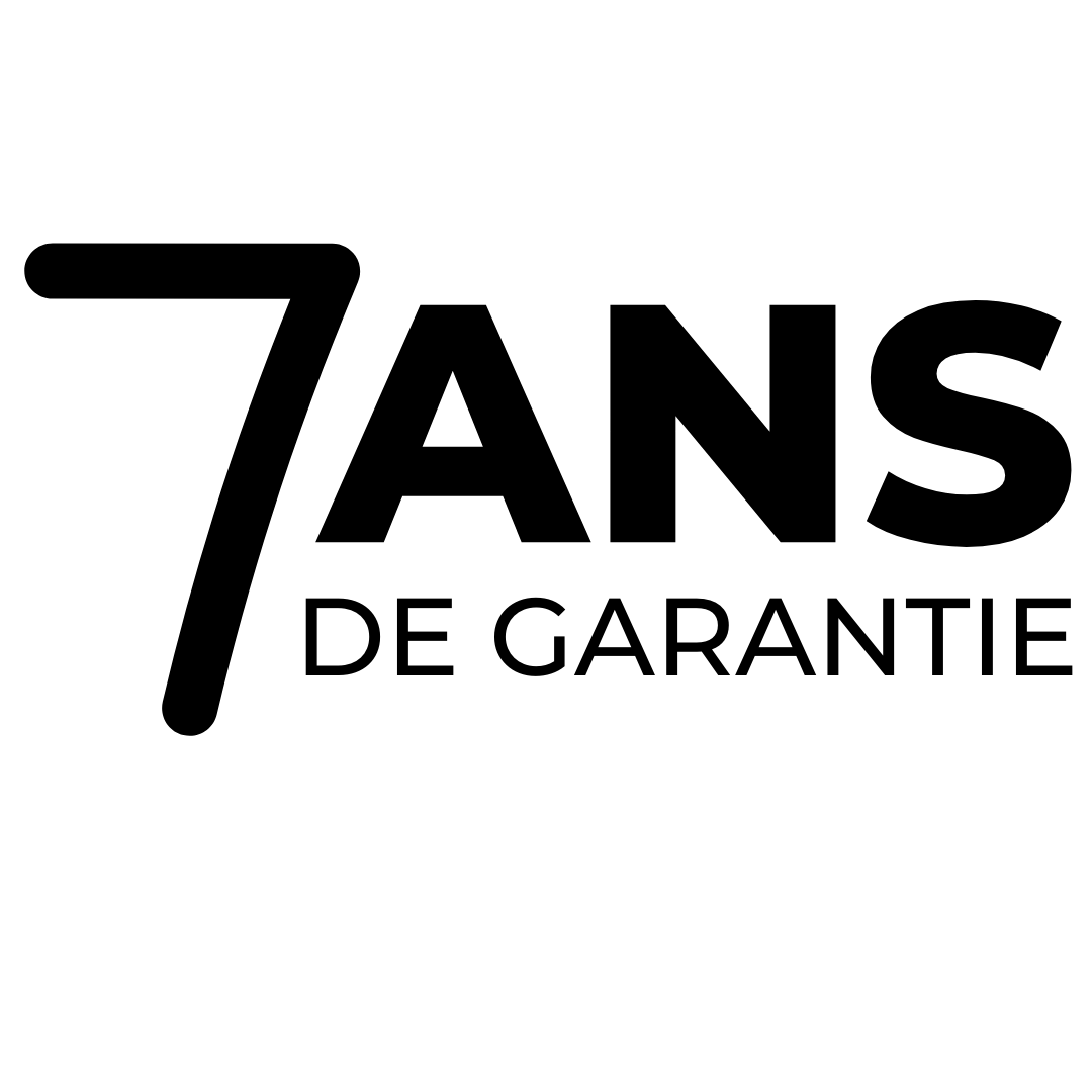 D&rsquo;une garantie 7 ans