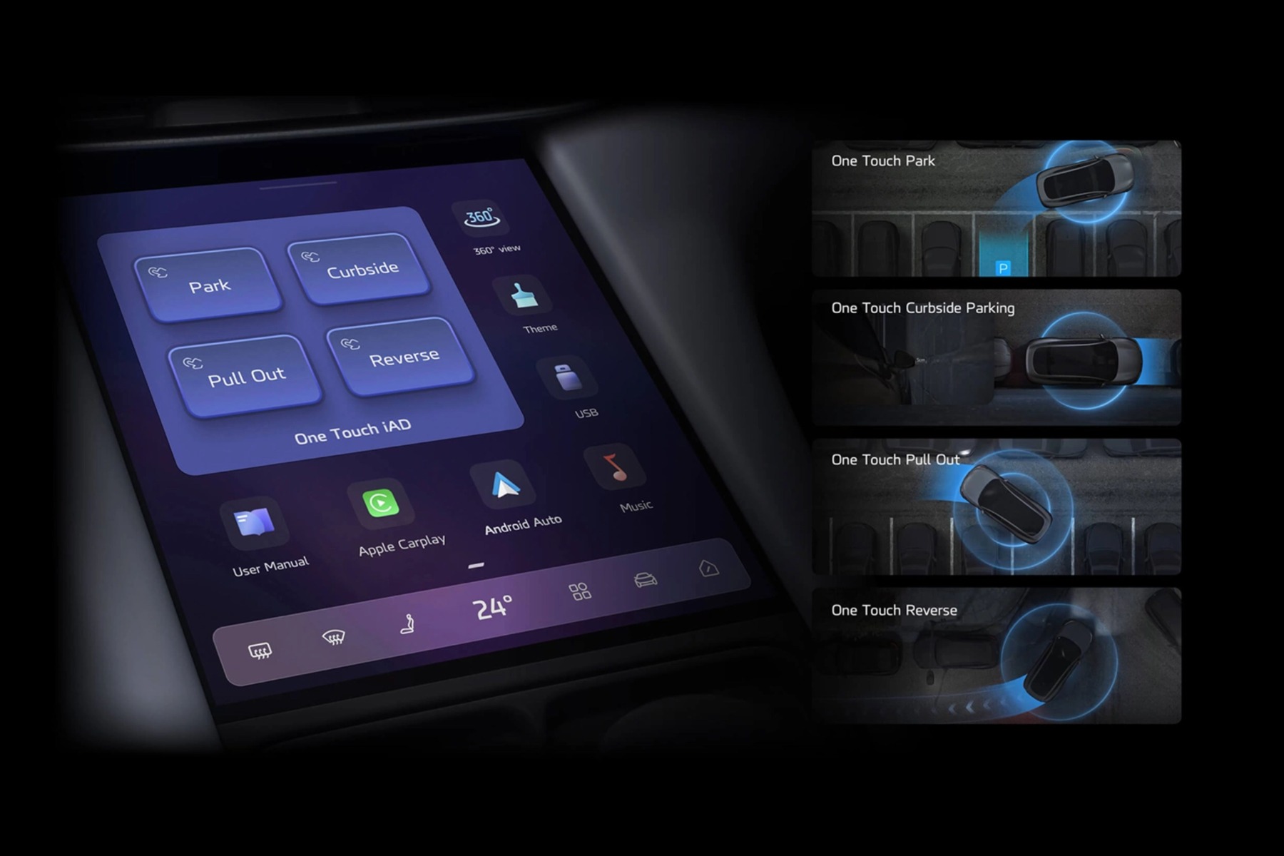 One-Touch iAD : des man&oelig;uvres simplifi&eacute;es 