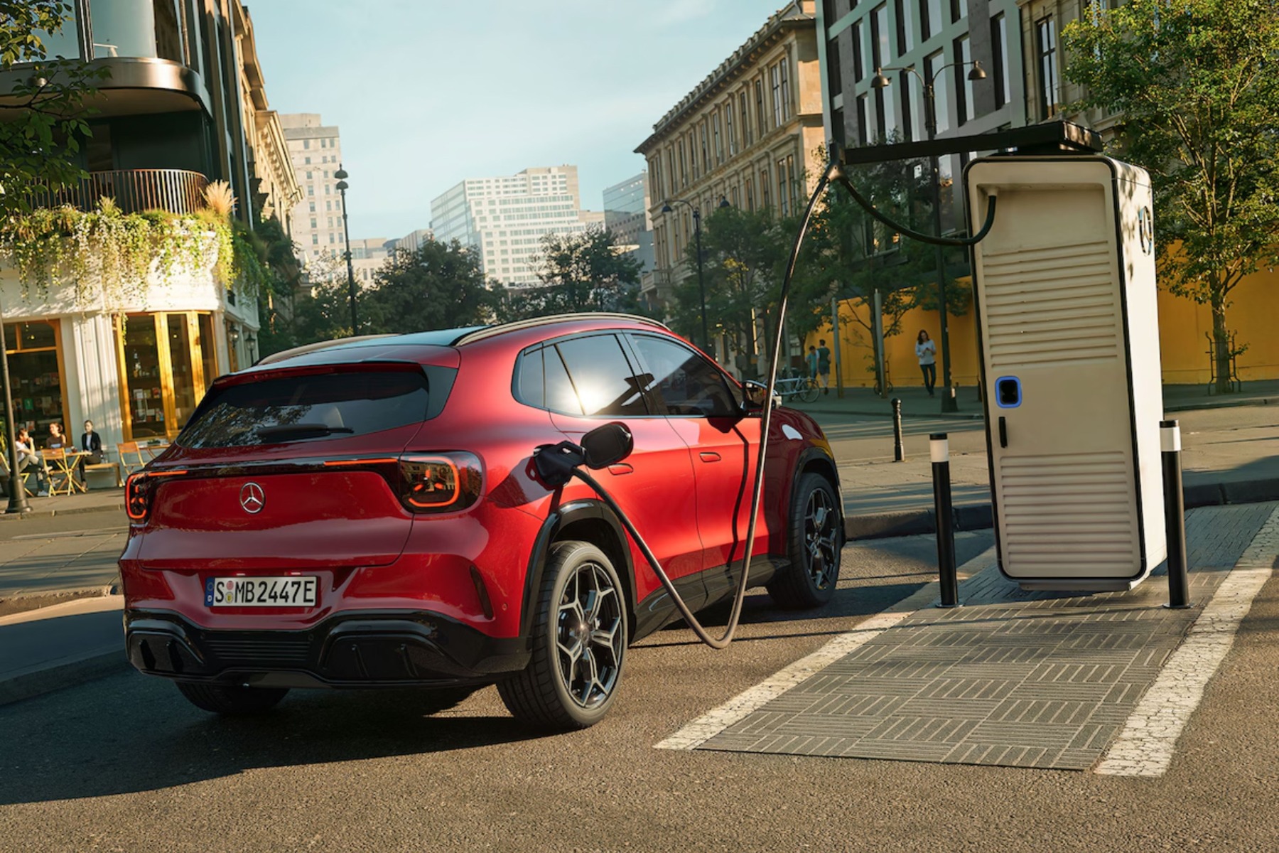 Nouveau Mercedes GLA &eacute;lectrique